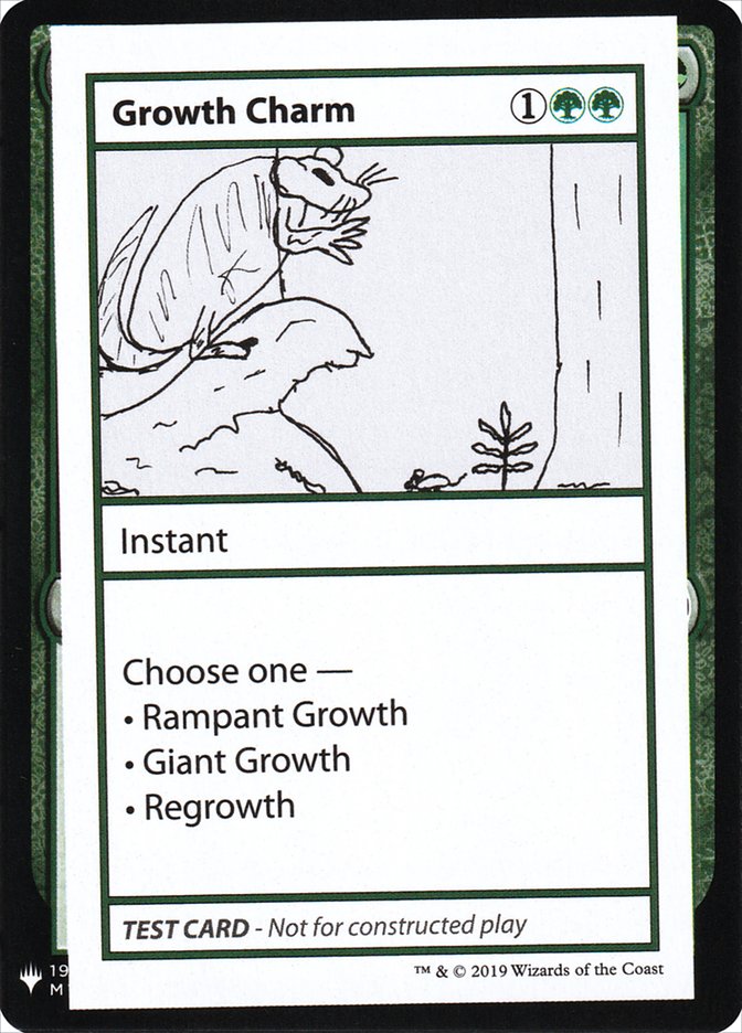 Growth Charm [Mystery Booster Playtest Cards] | Red Riot Games CA