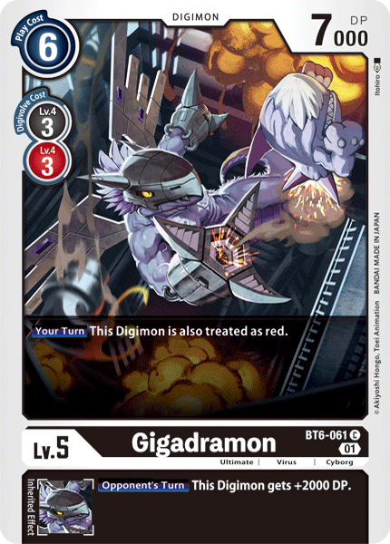 Gigadramon [BT6-061] [Double Diamond] | Red Riot Games CA