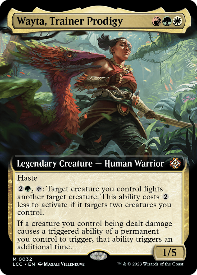 Wayta, Trainer Prodigy (Extended Art) [The Lost Caverns of Ixalan Commander] | Red Riot Games CA