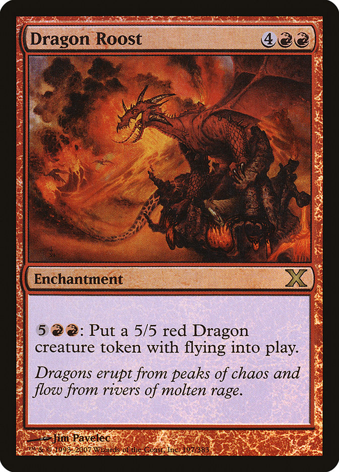 Dragon Roost (Premium Foil) [Tenth Edition] | Red Riot Games CA