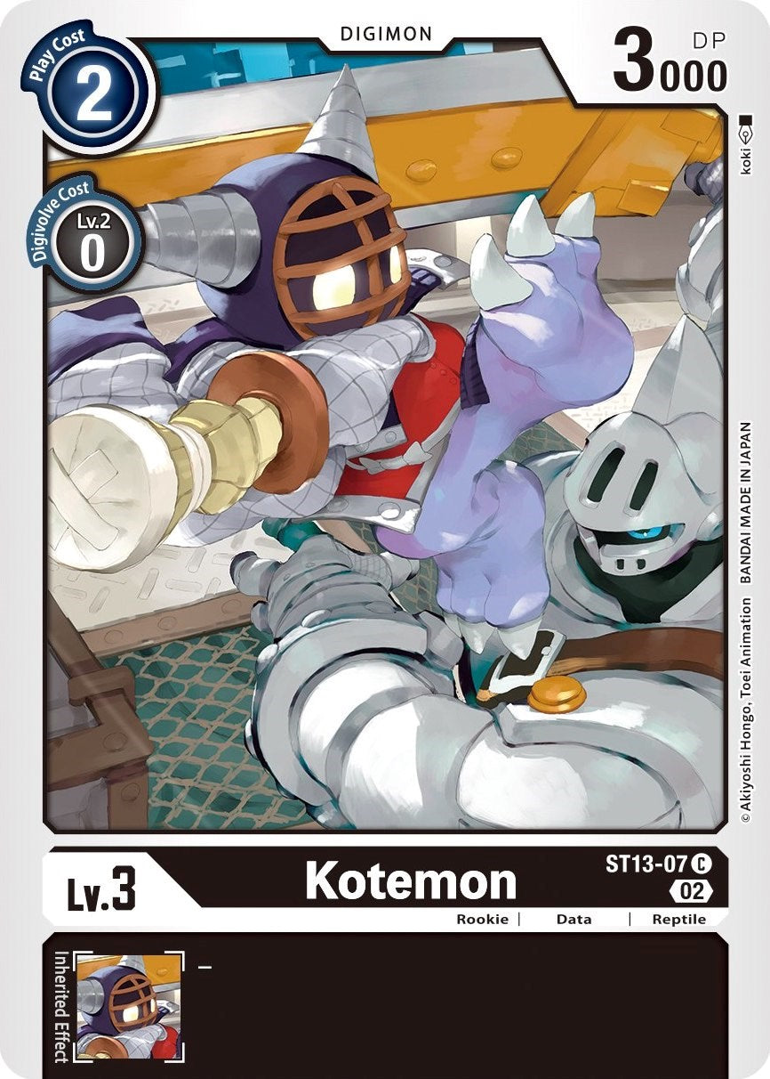 Kotemon [ST13-07] [Starter Deck: Ragnaloardmon] | Red Riot Games CA