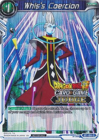 Whis's Coercion (BT1-055) [Judge Promotion Cards] | Red Riot Games CA
