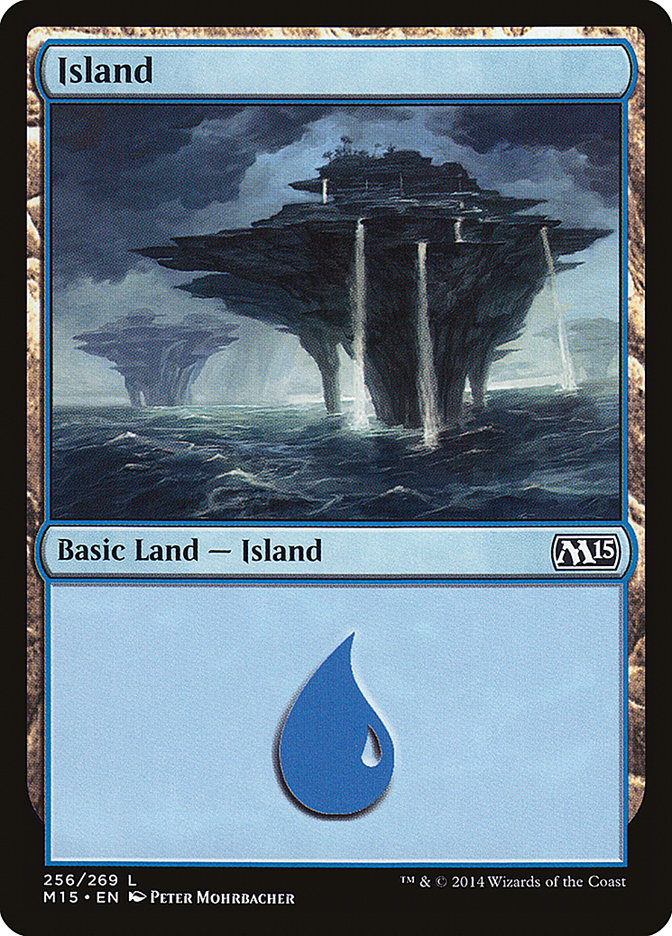 Island (256) [Magic 2015] | Red Riot Games CA