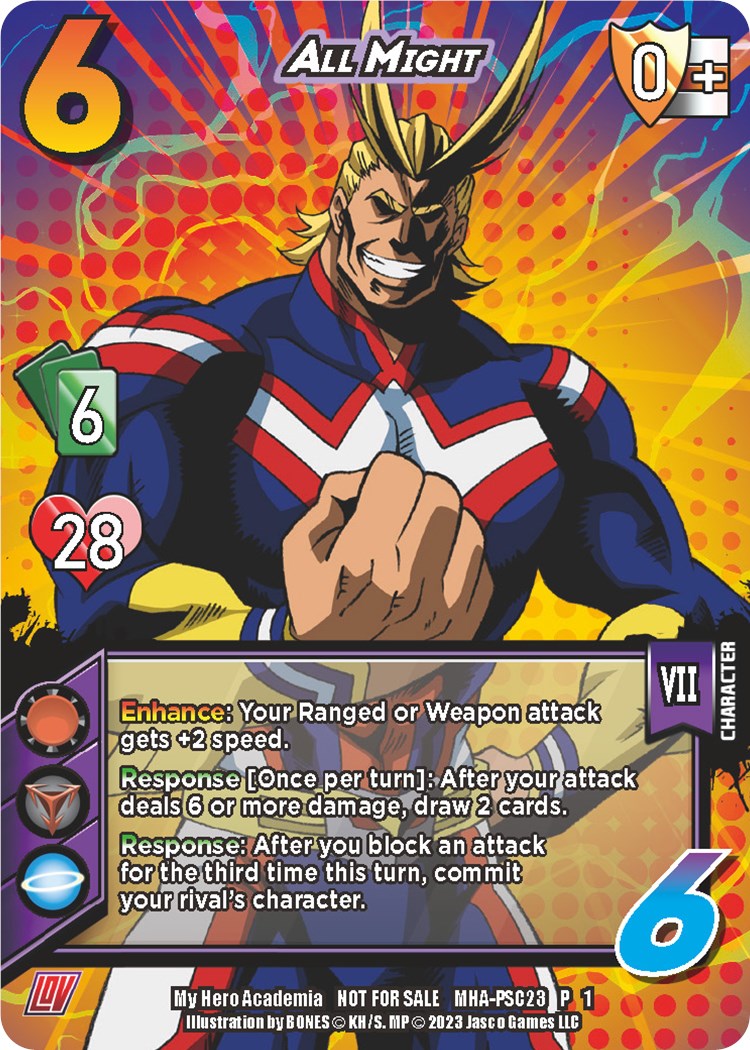 All Might (Provisional Store Championship 2023) [League of Villains] | Red Riot Games CA