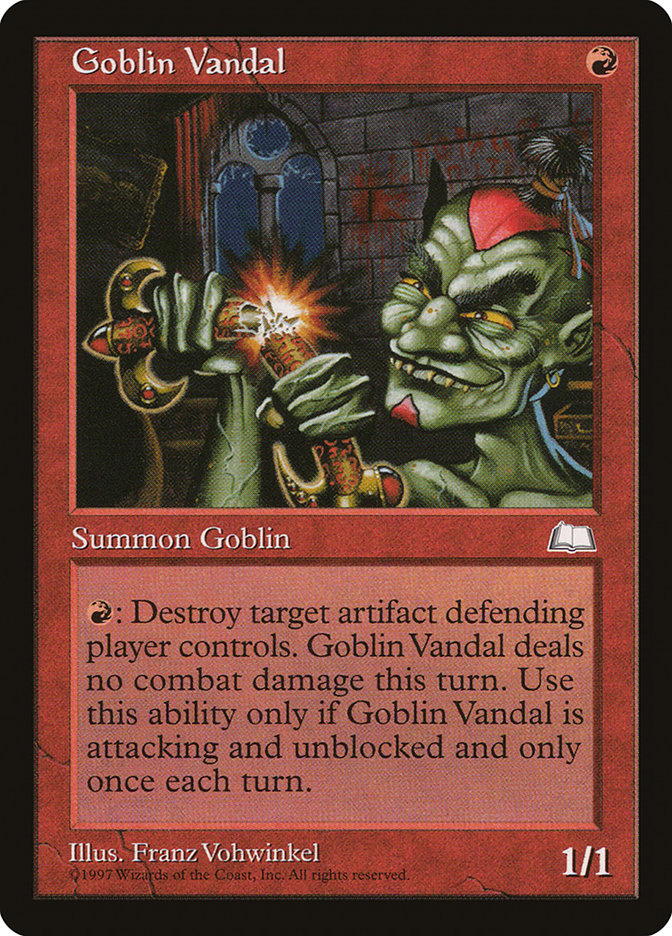 Goblin Vandal [Weatherlight] | Red Riot Games CA