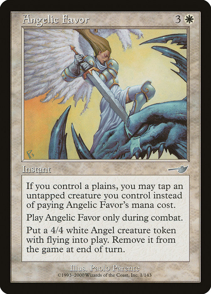 Angelic Favor [Nemesis] | Red Riot Games CA