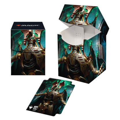 Ultra PRO: 100+ Deck Box - Warhammer 40k Commander Deck (Szarekh, the Silent King)