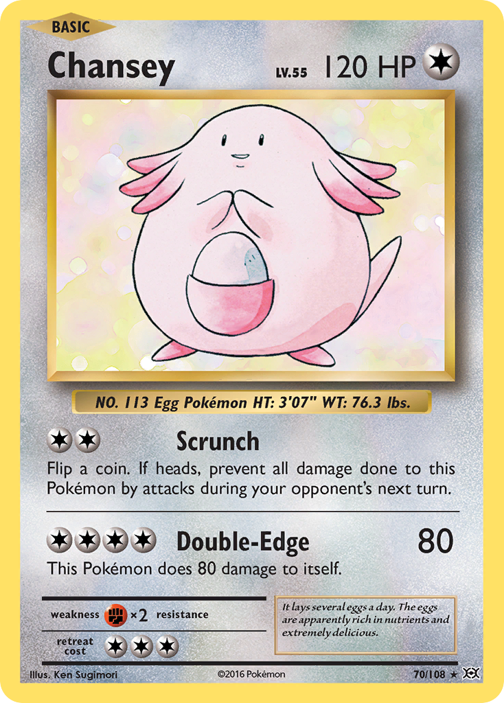 Chansey (70/108) [XY: Evolutions] | Red Riot Games CA