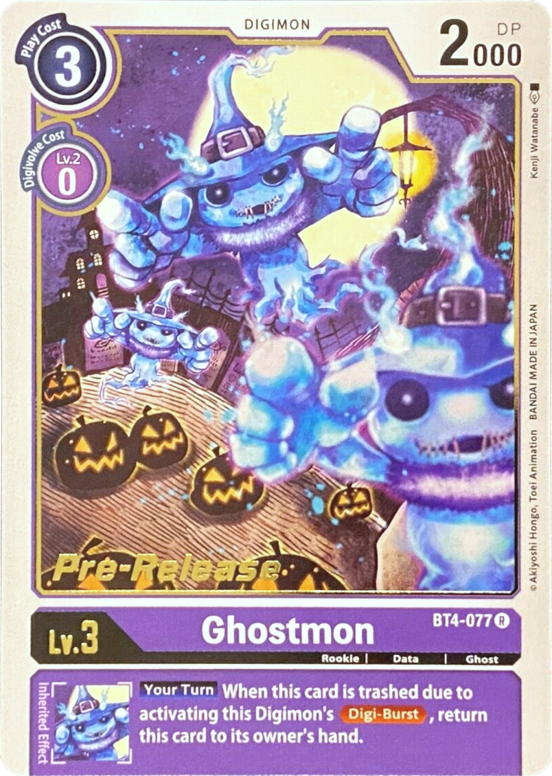 Ghostmon [BT4-077] [Great Legend Pre-Release Promos] | Red Riot Games CA