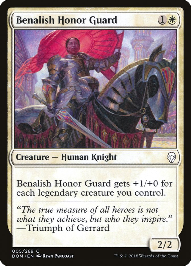 Benalish Honor Guard [Dominaria] | Red Riot Games CA