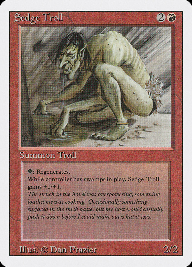 Sedge Troll [Revised Edition] | Red Riot Games CA