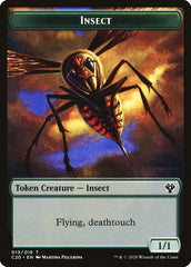 Spirit // Insect (013) Double-Sided Token [Commander 2020 Tokens] | Red Riot Games CA