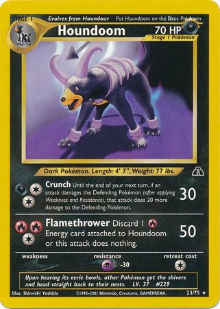 Houndoom (23/75) [Neo Discovery Unlimited] | Red Riot Games CA