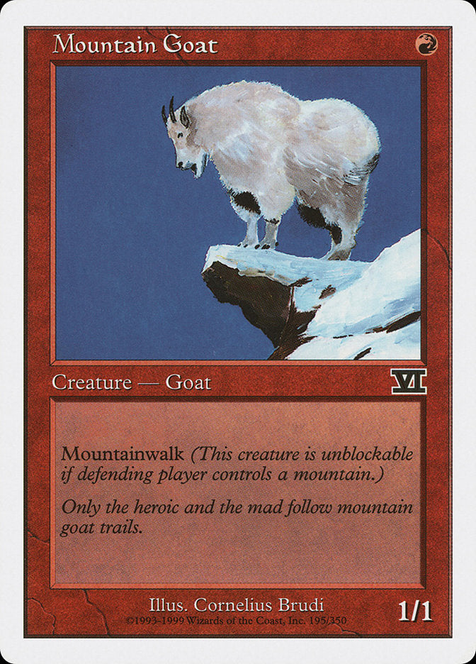 Mountain Goat [Classic Sixth Edition] | Red Riot Games CA