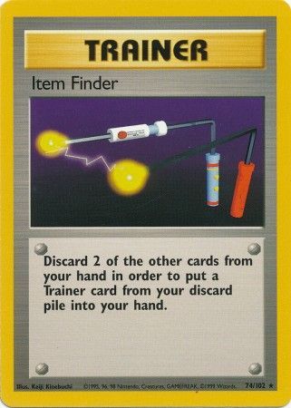 Item Finder (74/102) [Base Set Unlimited] | Red Riot Games CA