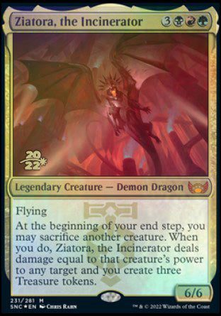 Ziatora, the Incinerator [Streets of New Capenna Prerelease Promos] | Red Riot Games CA
