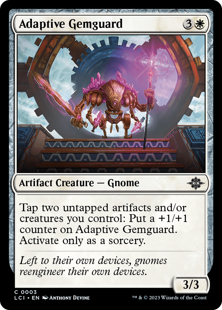 Adaptive Gemguard [The Lost Caverns of Ixalan] | Red Riot Games CA