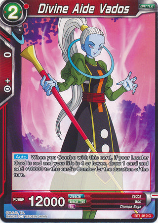 Divine Aide Vados (BT1-010) [Galactic Battle] | Red Riot Games CA