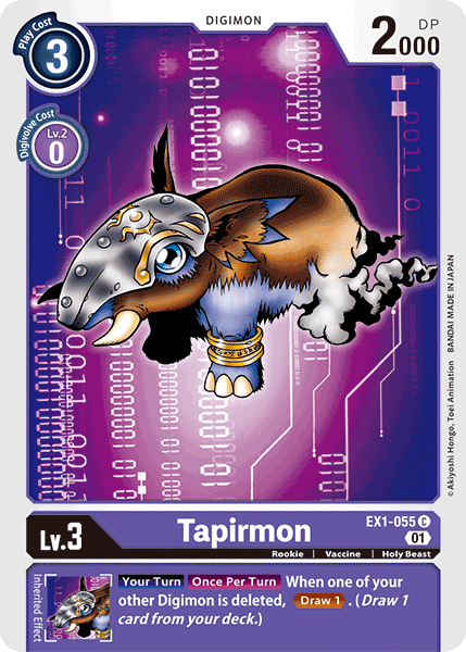 Tapirmon [EX1-055] [Classic Collection] | Red Riot Games CA