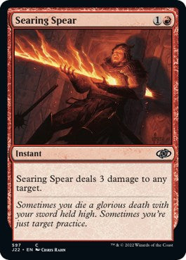 Searing Spear [Jumpstart 2022] | Red Riot Games CA
