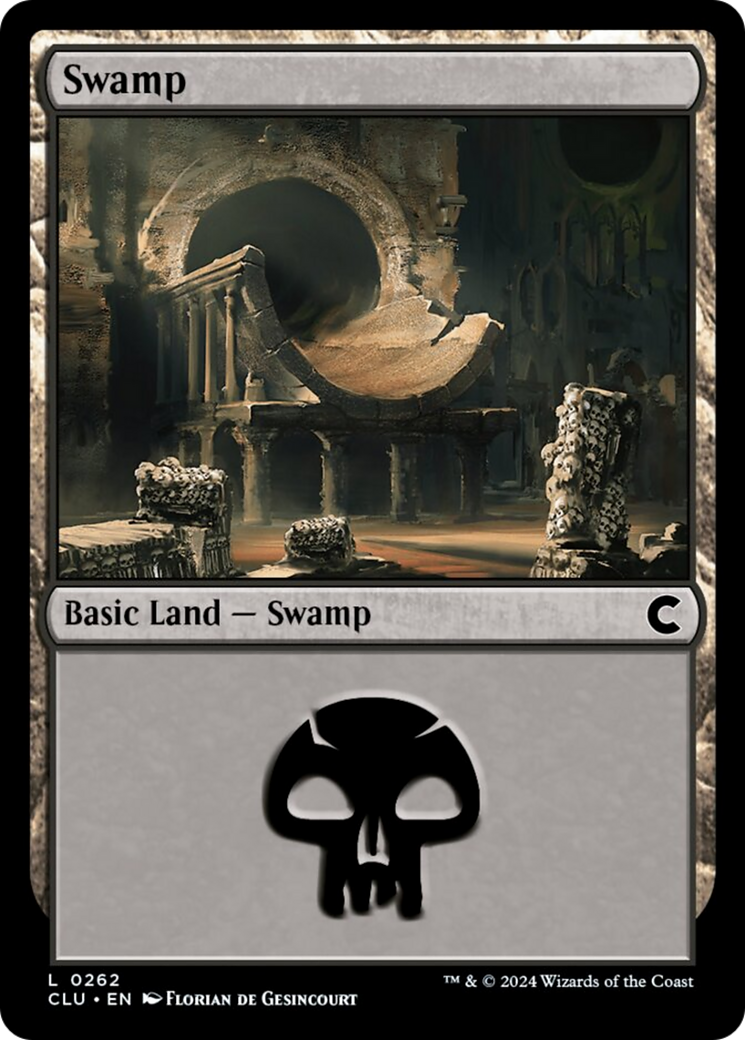 Swamp (0262) [Ravnica: Clue Edition] | Red Riot Games CA