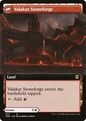 Valakut Awakening // Valakut Stoneforge (Extended Art) [Zendikar Rising] | Red Riot Games CA