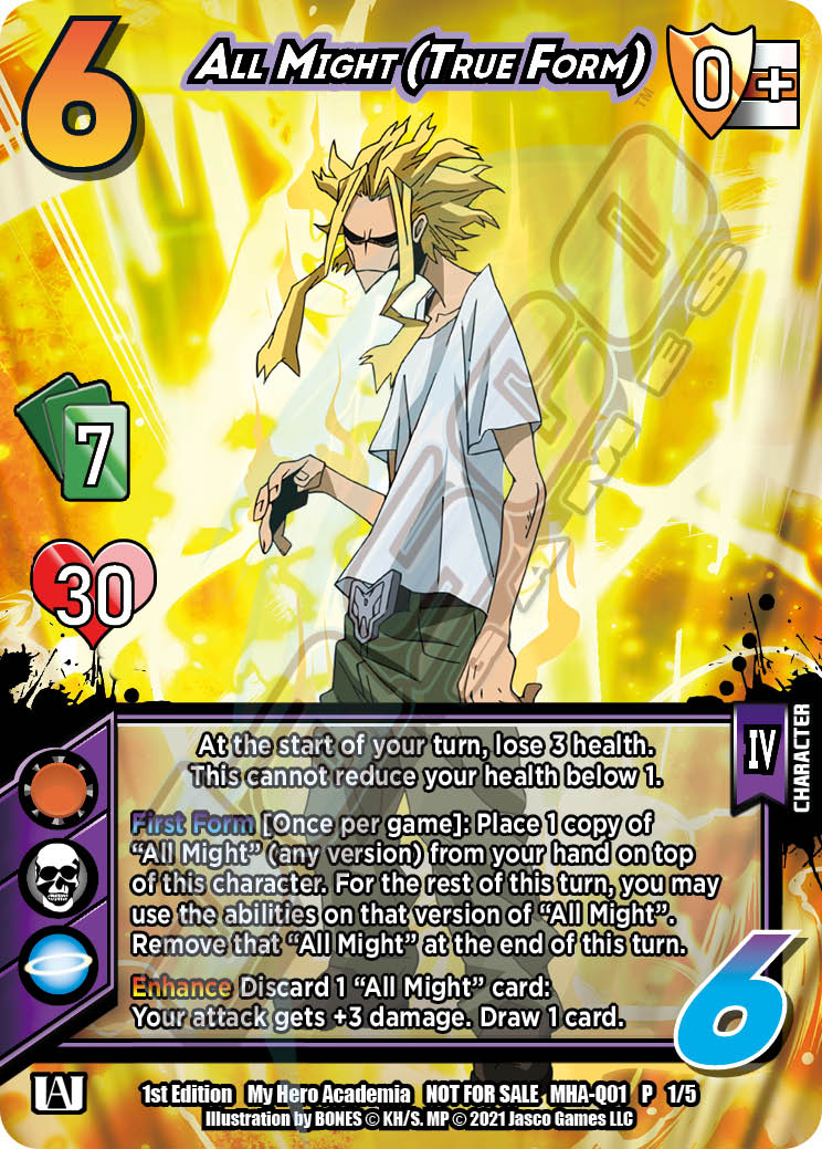 All Might (True Form) [Promo Cards]