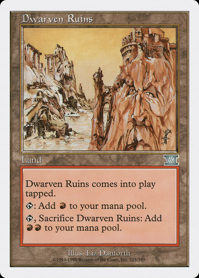 Dwarven Ruins [Classic Sixth Edition] | Red Riot Games CA