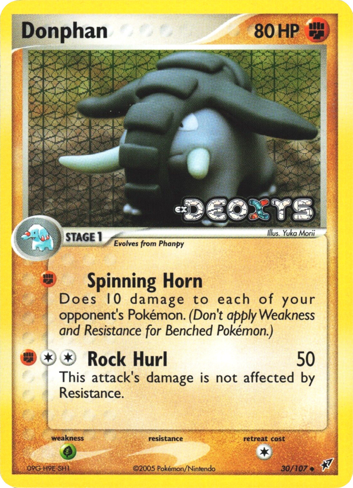 Donphan (30/107) (Stamped) [EX: Deoxys] | Red Riot Games CA