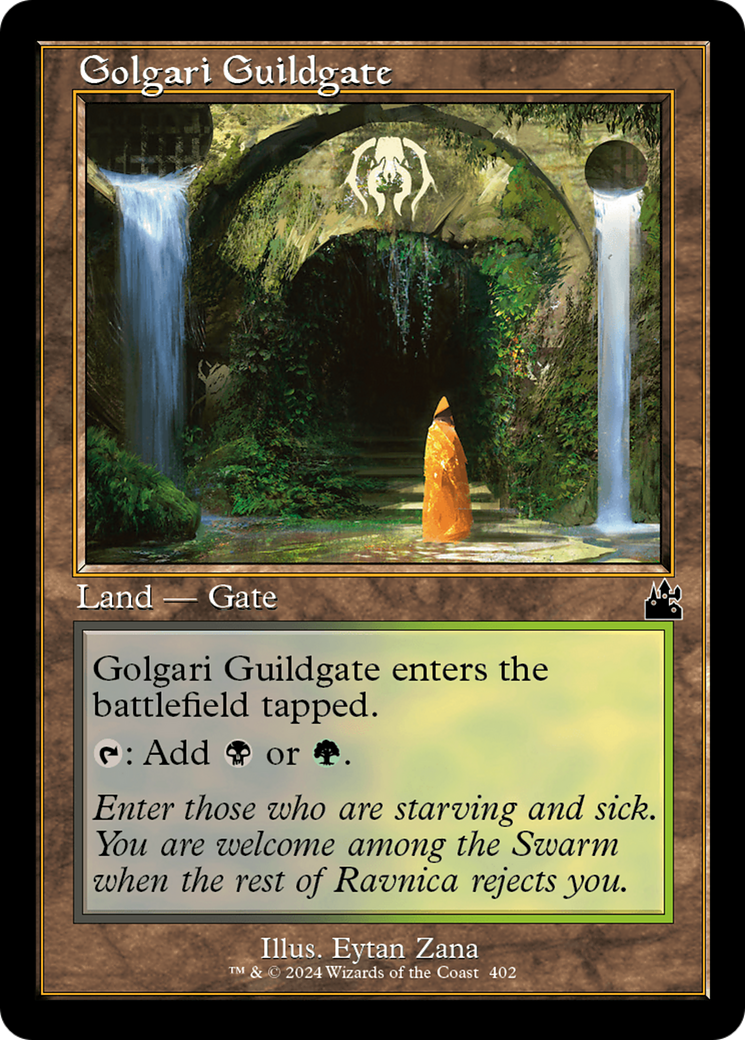 Golgari Guildgate (Retro Frame) [Ravnica Remastered] | Red Riot Games CA