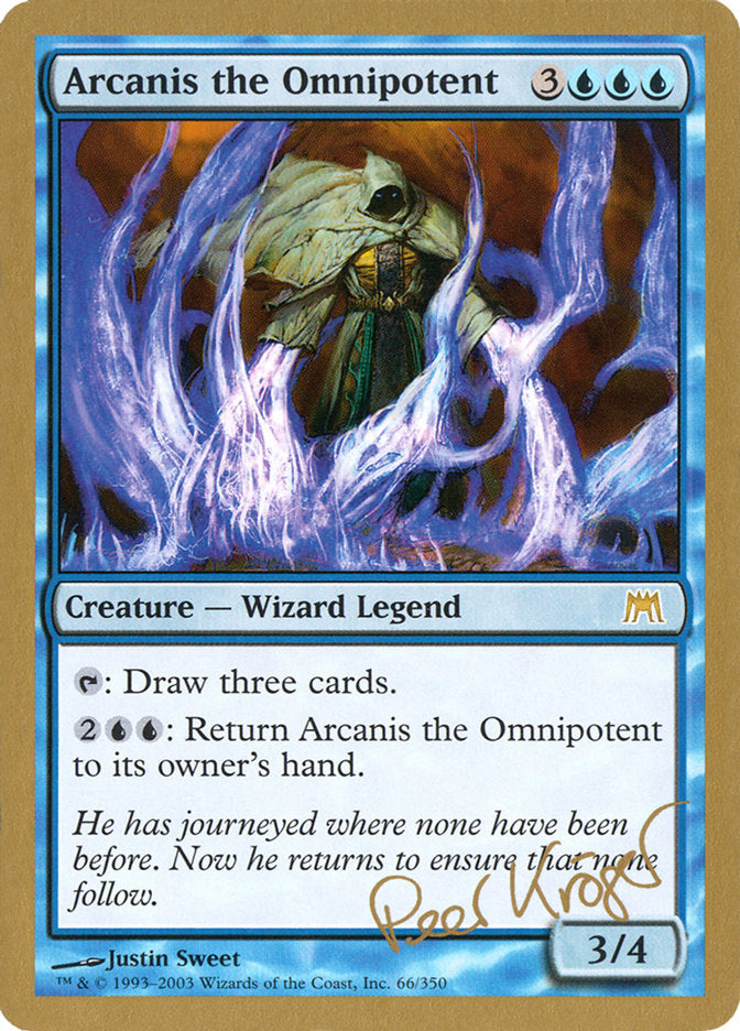 Arcanis the Omnipotent (Peer Kroger) [World Championship Decks 2003] | Red Riot Games CA