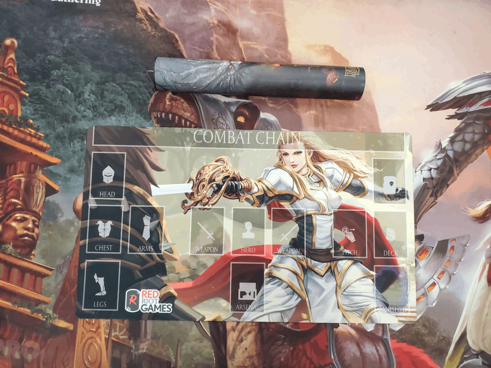 Warrior Playmat by Red Riot Games | Red Riot Games CA