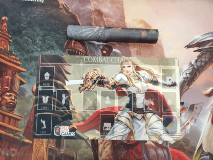 Warrior Playmat by Red Riot Games