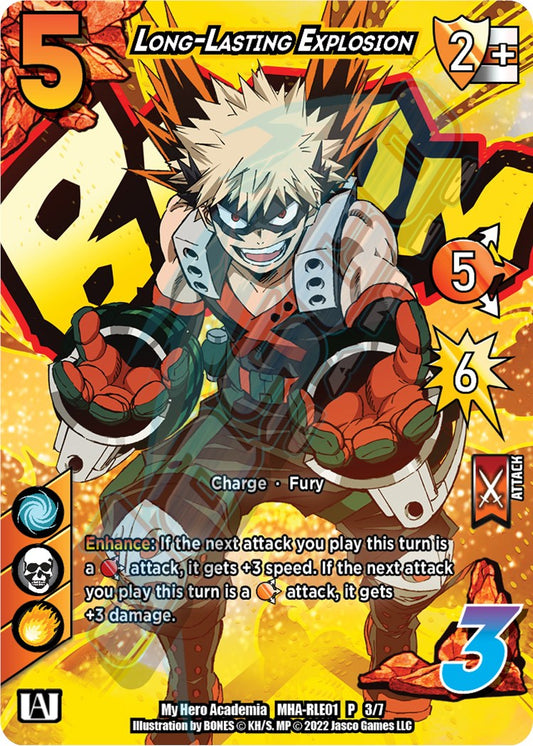 Long-Lasting Explosion (Regional Promo Season 1) [Promo Cards]
