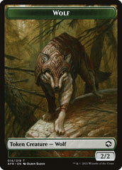 Germ // Wolf Double-Sided Token [Double Masters Tokens] | Red Riot Games CA