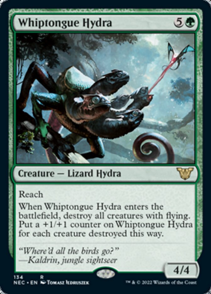 Whiptongue Hydra [Kamigawa: Neon Dynasty Commander] | Red Riot Games CA