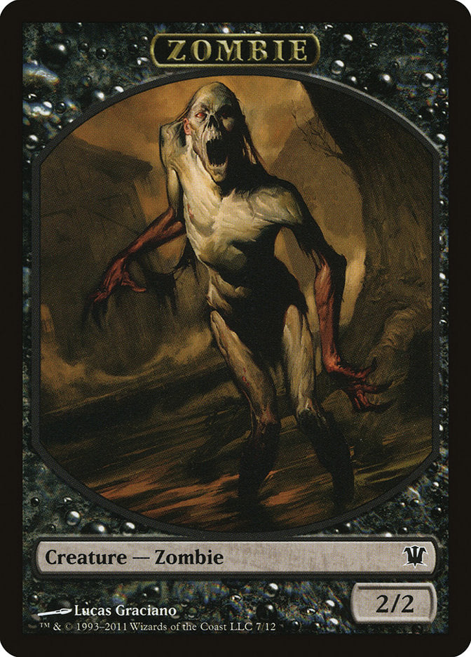 Zombie Token (7/12) [Innistrad Tokens] | Red Riot Games CA