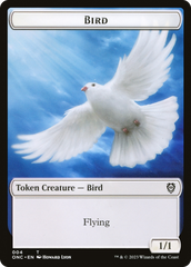 Bird // Cat Double-Sided Token [Phyrexia: All Will Be One Commander Tokens] | Red Riot Games CA