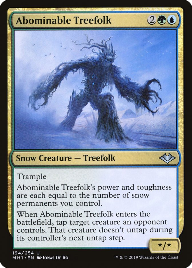 Abominable Treefolk [Modern Horizons] | Red Riot Games CA