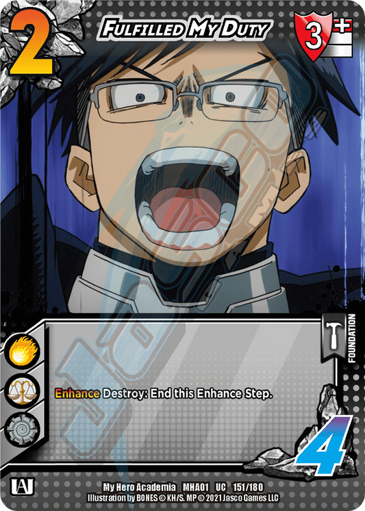 Fulfilled My Duty (Unlimited) [Series 1]