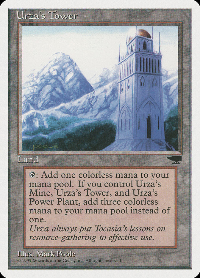 Urza's Tower (Mountains) [Chronicles] | Red Riot Games CA