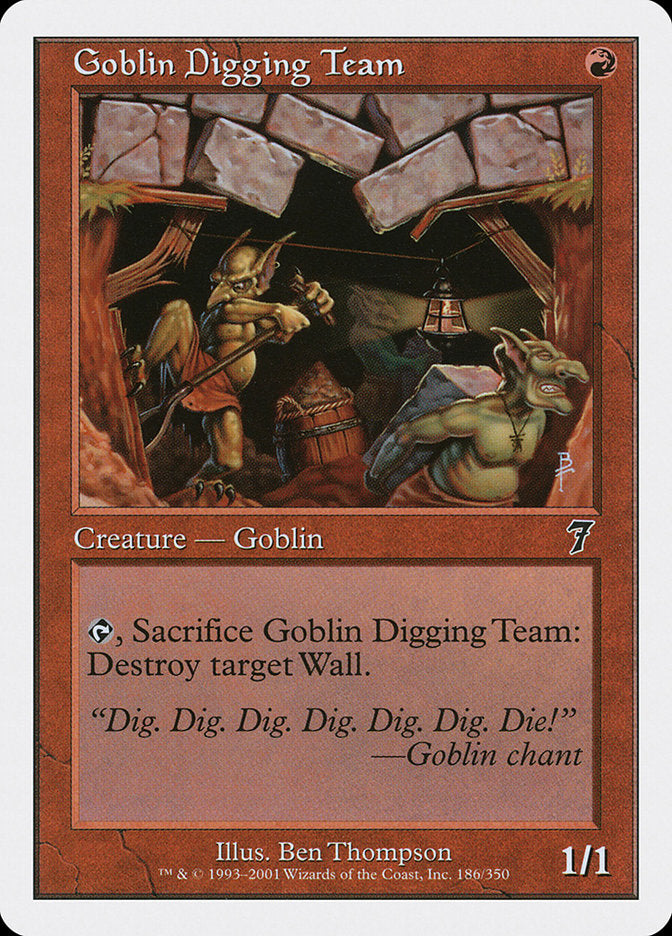 Goblin Digging Team [Seventh Edition] | Red Riot Games CA