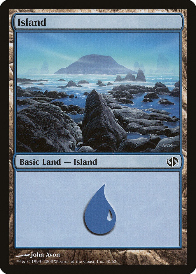 Island (30) [Duel Decks: Jace vs. Chandra] | Red Riot Games CA