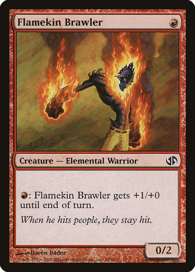 Flamekin Brawler [Duel Decks: Jace vs. Chandra] | Red Riot Games CA