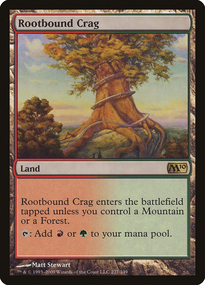 Rootbound Crag [Magic 2010] | Red Riot Games CA