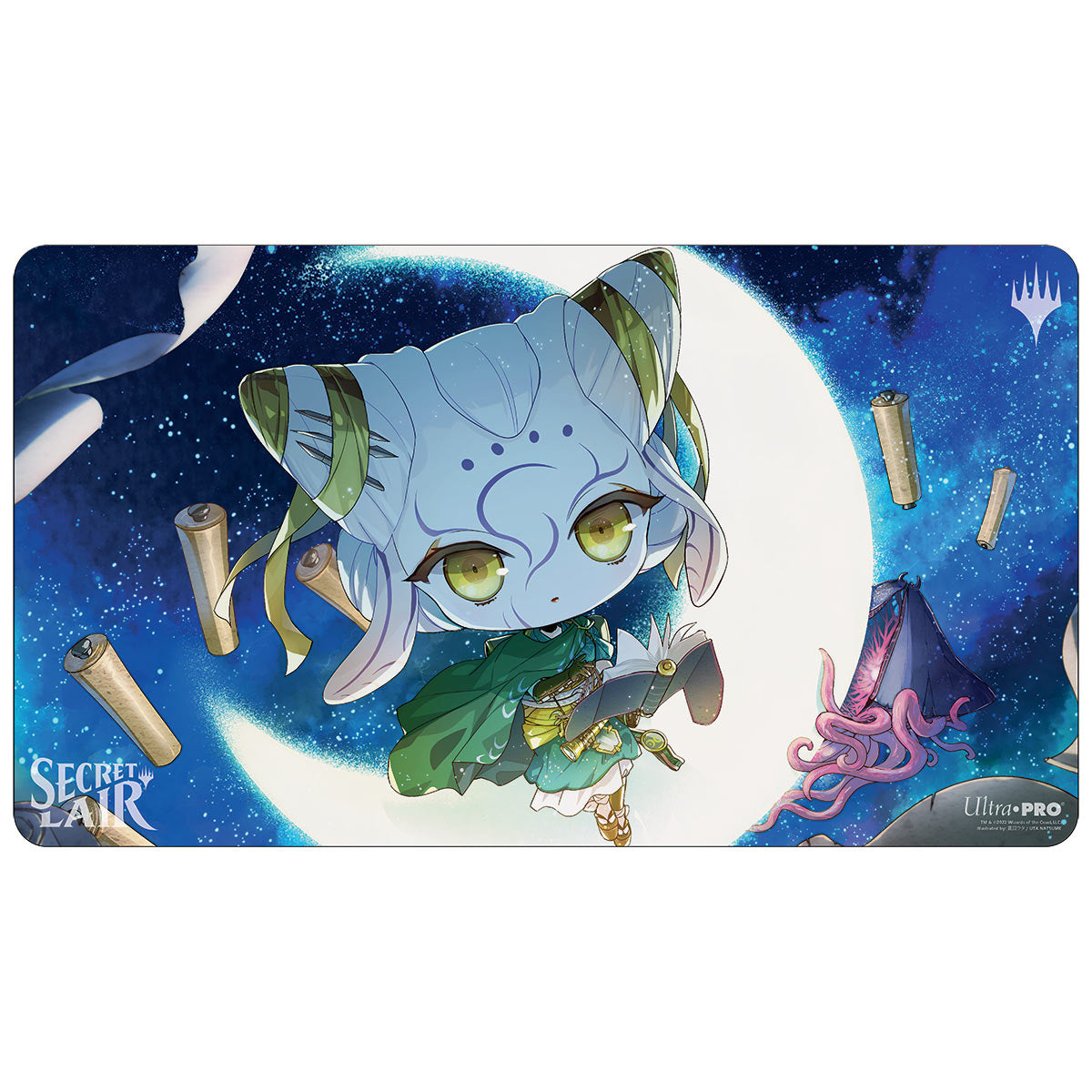 Ultra PRO: Playmat - Secret Lair (Tamiyo, the Moon Sage) – Red