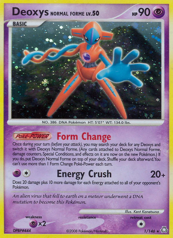 Deoxys Normal Forme (1/146) [Diamond & Pearl: Legends Awakened] | Red Riot Games CA