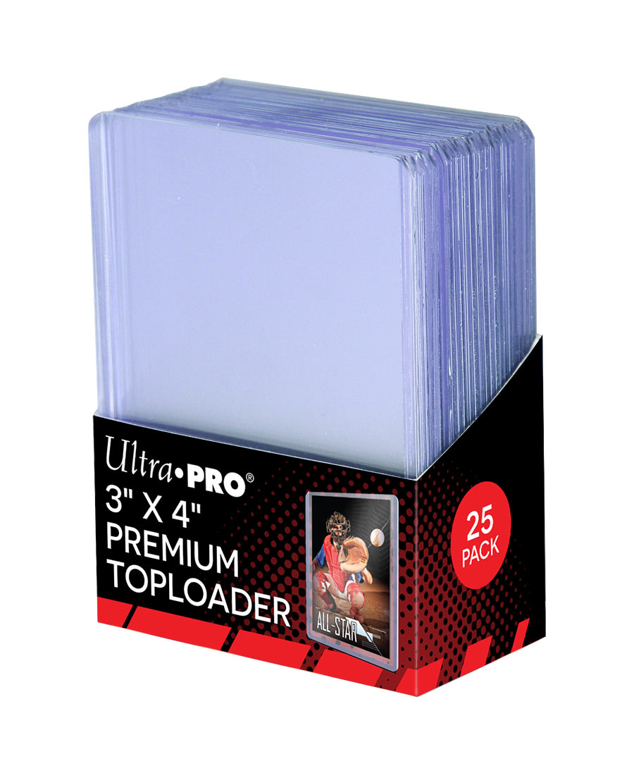 Ultra PRO: Toploader - 3" x 4" (25ct - Premium) | Red Riot Games CA