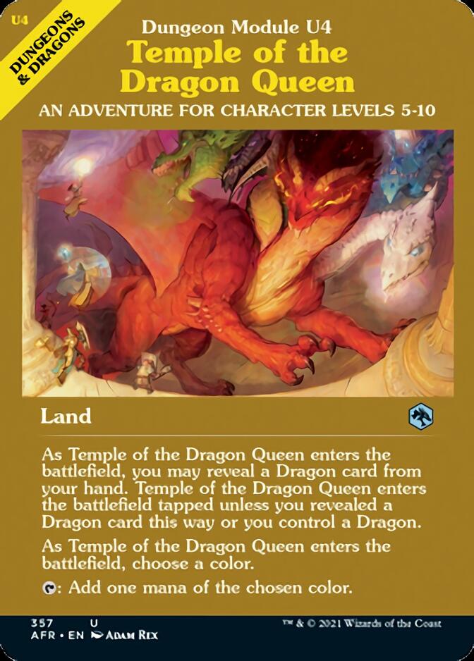 Temple of the Dragon Queen (Dungeon Module) [Dungeons & Dragons: Adventures in the Forgotten Realms] | Red Riot Games CA