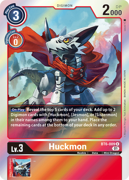 Huckmon [BT6-009] [Double Diamond] | Red Riot Games CA